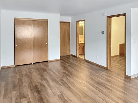 Floor plan for studio, 1 bath, 500 sqft